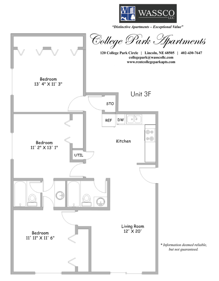 Floor Plans College Park Apartments